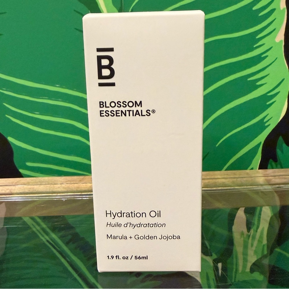 Blossom Essentials Hydration Oil Marula + Golden Jojoba 1.9 oz | Vegan | NIB
